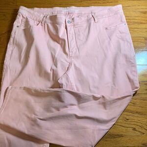 Old Navy rockstar high-rise light pink denim jeans NWOT